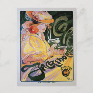Carte Postale Café Jacamo Café Vintage Boisson et Art
