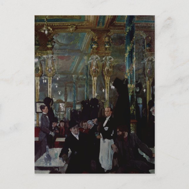 Carte Postale Cafe Royal, Londres, 1912 (Devant)