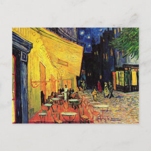 Carte Postale Café Terrasse à la nuit par Vincent van Gogh
