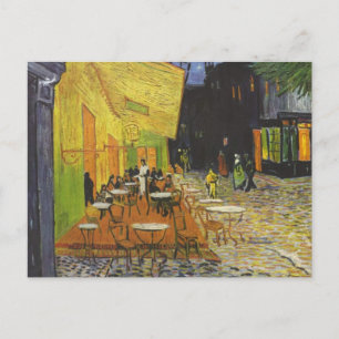 Carte Postale Café Terrasse à la nuit - Vincent Van Gogh