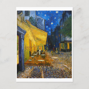 Carte Postale Café Terrasse en soirée   Van Gogh  