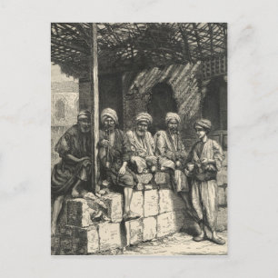 Carte Postale Café turc