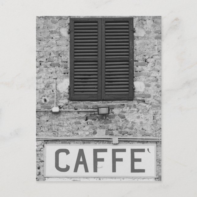 Carte Postale Caffè italien (Devant)
