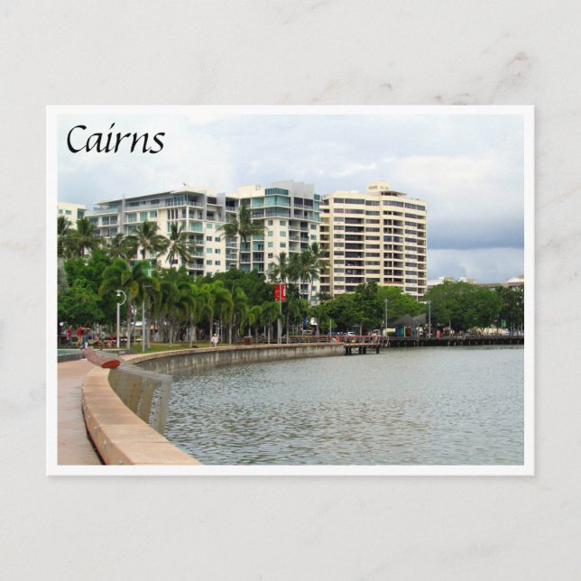 Carte Postale cairns esplanade skyline (Devant)