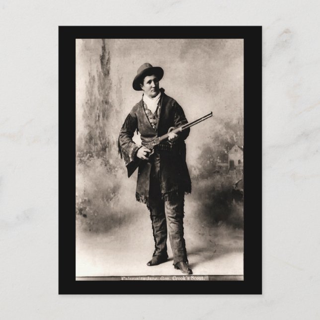 Carte Postale Calamity Jane 1895 (Devant)