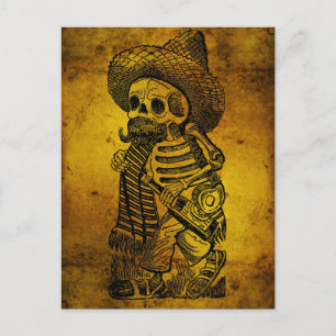 Carte Postale Calaveras from the Heap par José Guadalupe Posada