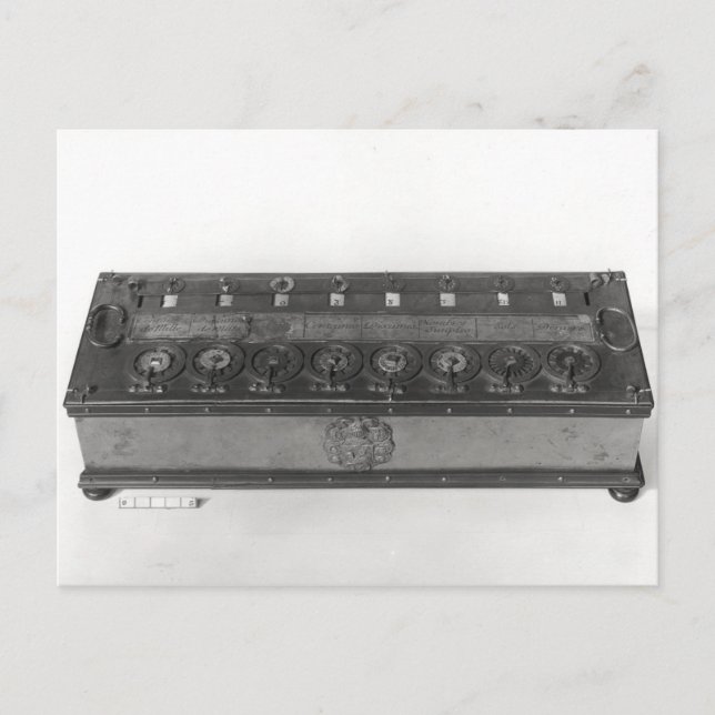 Carte Postale Calculer la machine inventée (Devant)