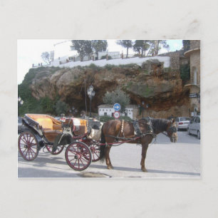 Carte Postale Calèche en Mijas