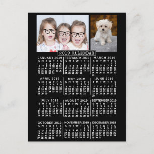 Carte Postale Calendrier 2019 (Voir la description pour la nouve