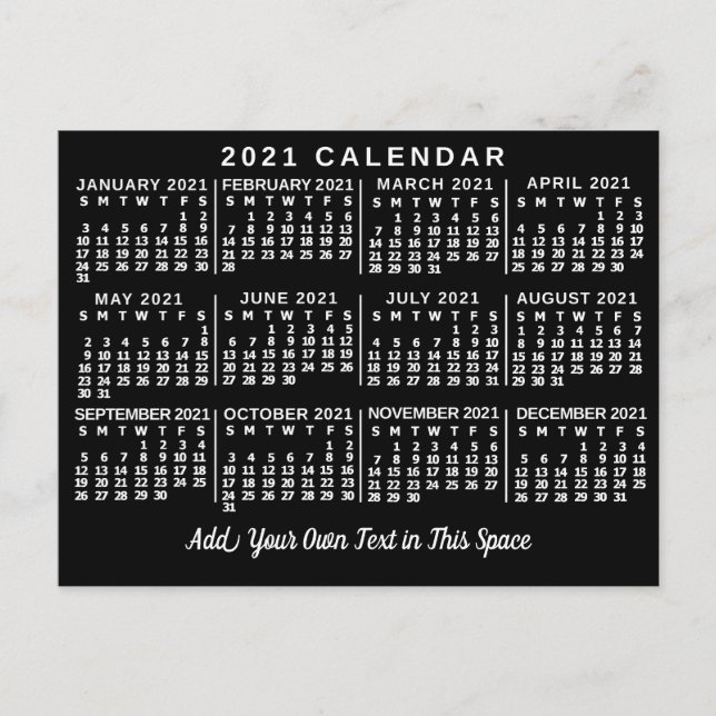 Carte Postale Calendrier 2021 (Voir la description pour la nouve (Devant)