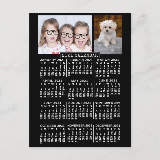 Carte Postale Calendrier 2021 (Voir la description pour la nouve (Devant)