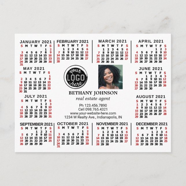 Carte Postale Calendrier 2021 (Voir la description pour la nouve (Devant)