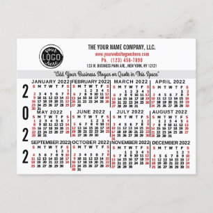 Carte Postale Calendrier 2022 (Voir la description pour la nouve