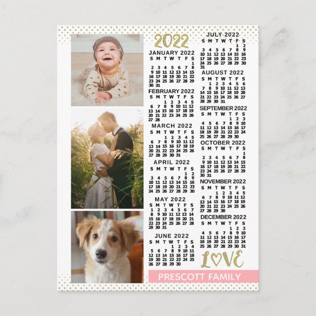 Carte Postale Calendrier 2022 (Voir la description pour la nouve (Devant)