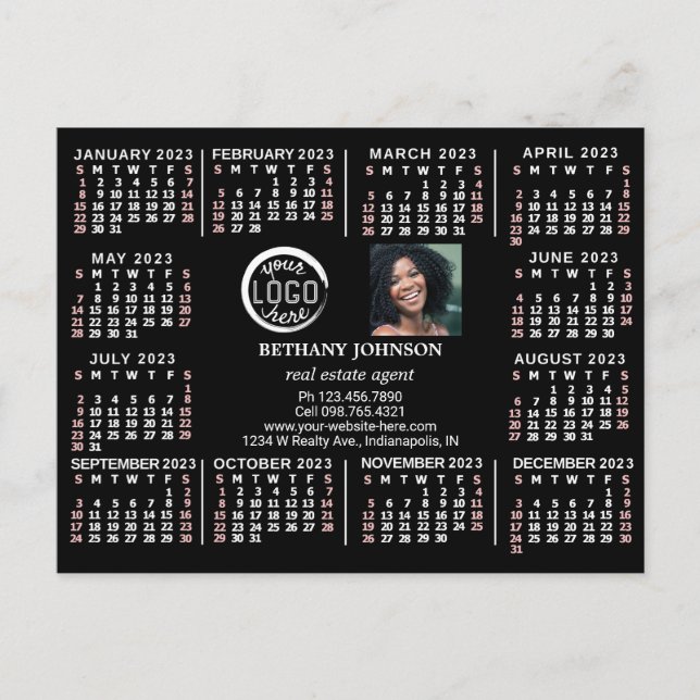 Carte Postale Calendrier 2023 (Voir la description pour la versi (Devant)