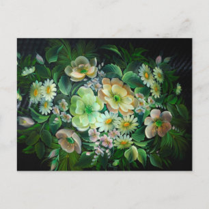 Carte Postale Calendrier de poche Floral 2012