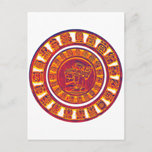 Carte Postale Calendrier maya 2012