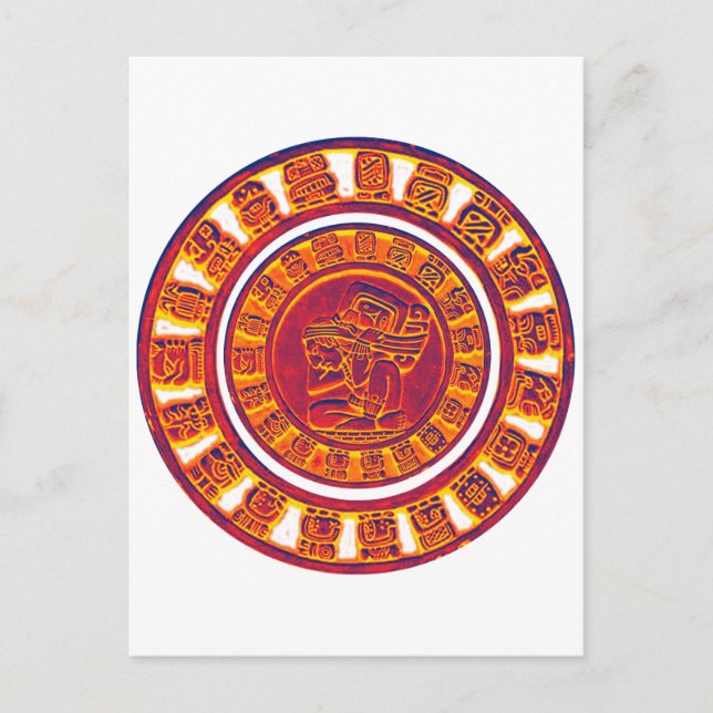 Carte Postale Calendrier maya 2012 (Devant)