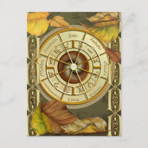 Carte postale Calendrier Wiccan Wheel 2012