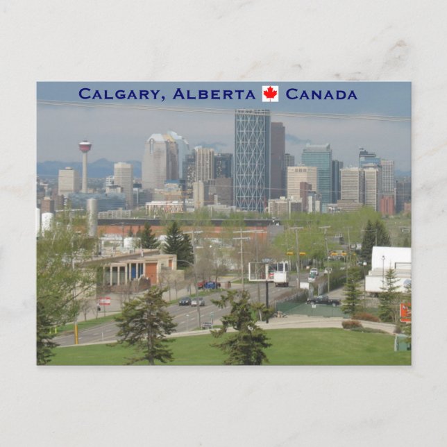 Carte Postale Calgary (Devant)