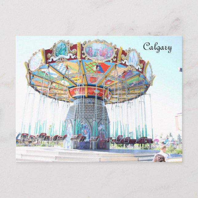 Carte Postale Calgary, Canada (Devant)