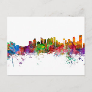 Carte Postale Calgary Canada Skyline