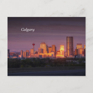 Carte Postale Calgary Dawn