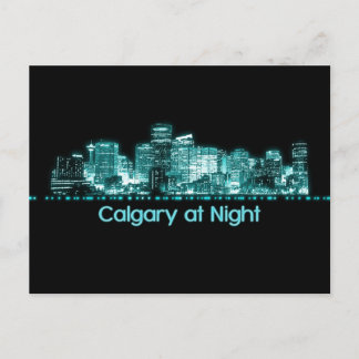 Carte Postale Calgary Skyline