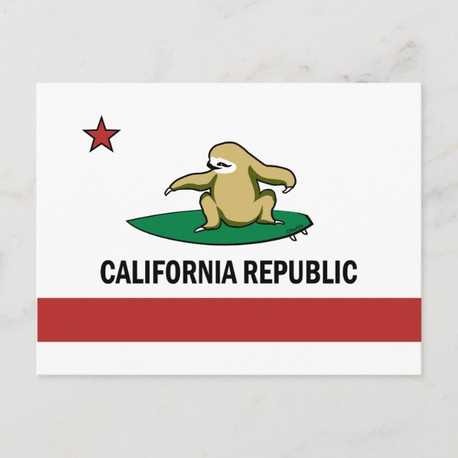 Carte Postale Cali Sloth (Devant)