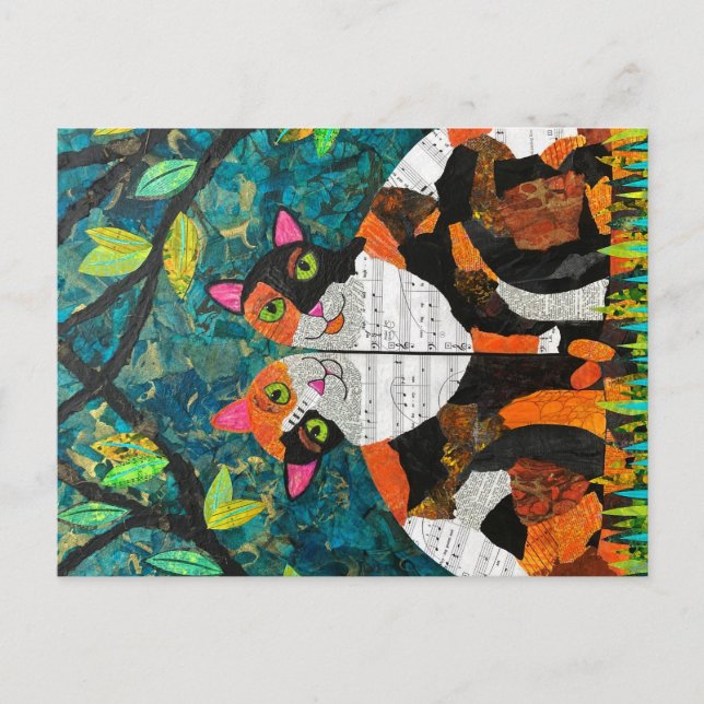 Carte Postale Calico Love (Devant)