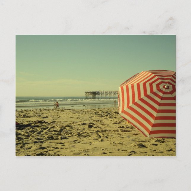 Carte postale California Beach (Devant)