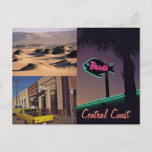 Carte postale California (Côte Centrale)
