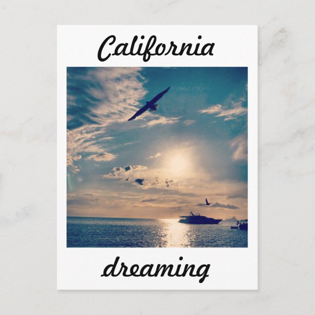 Carte postale California Dream (Devant)