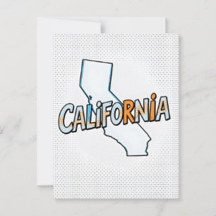 Carte postale California Dream - Vintage voyage Vi