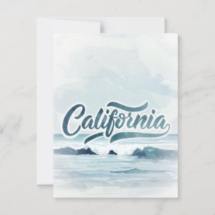 Carte postale California Dream - Vintage voyage Vi