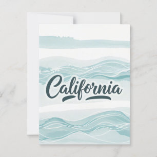 Carte postale California Dream - Vintage voyage Vi