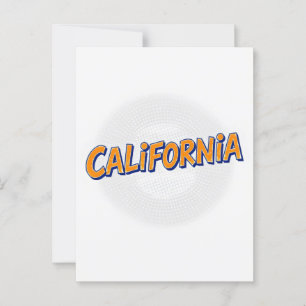Carte postale California Dream - Vintage voyage Vi