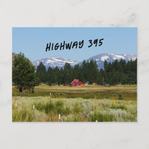 Carte Postale California HWY 395 Paysage