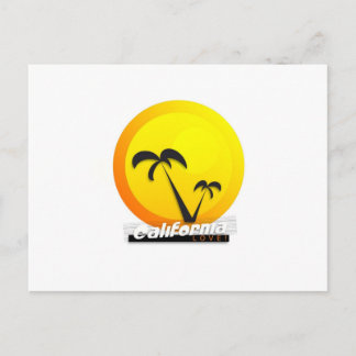 Carte Postale California Love