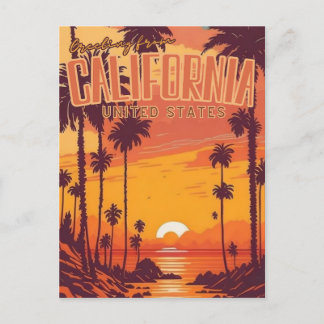 Carte Postale Californie