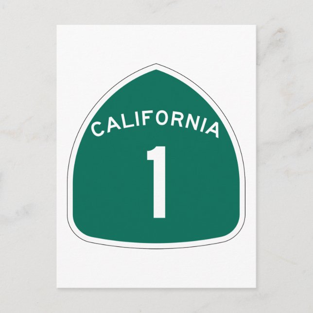 Carte Postale Californie 1 (Devant)