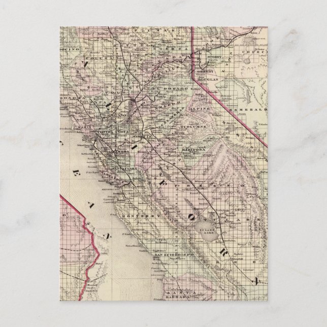 Carte Postale Californie 7 (Devant)