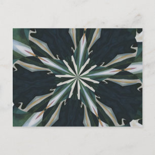 Carte Postale Calla Lily Star Kaleidoscope