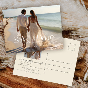 Carte Postale Calligraphie Moderne Photo Pleine Enregistrer La D