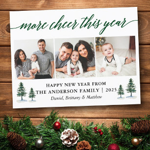 Carte Postale Calligraphie Plus Cheveux Cette Année 3 Pins Photo