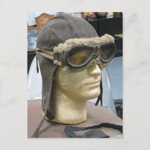 Carte Postale Calot d'aviateur