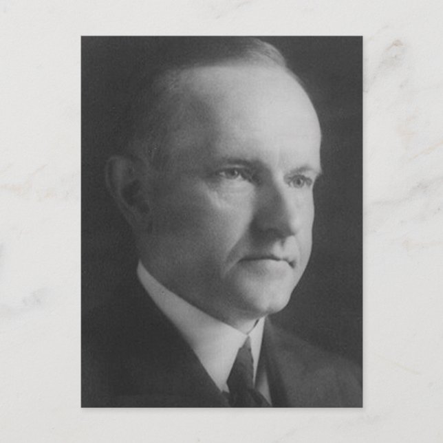 Carte Postale Calvin Coolidge (Devant)