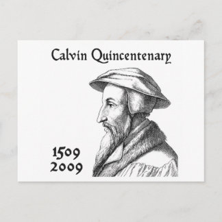 Carte Postale Calvin Quincentenaire