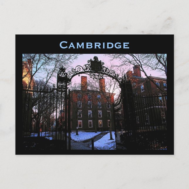 Carte postale Cambridge (Devant)