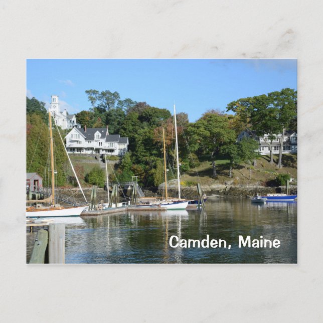 Carte Postale Camden, Maine (Devant)